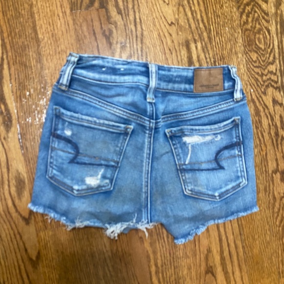 American eagle denim shorts, size 00 - Picture 2 of 5